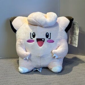 Game Freak Pokemon Clefairy Plush, 8 inch. NWT